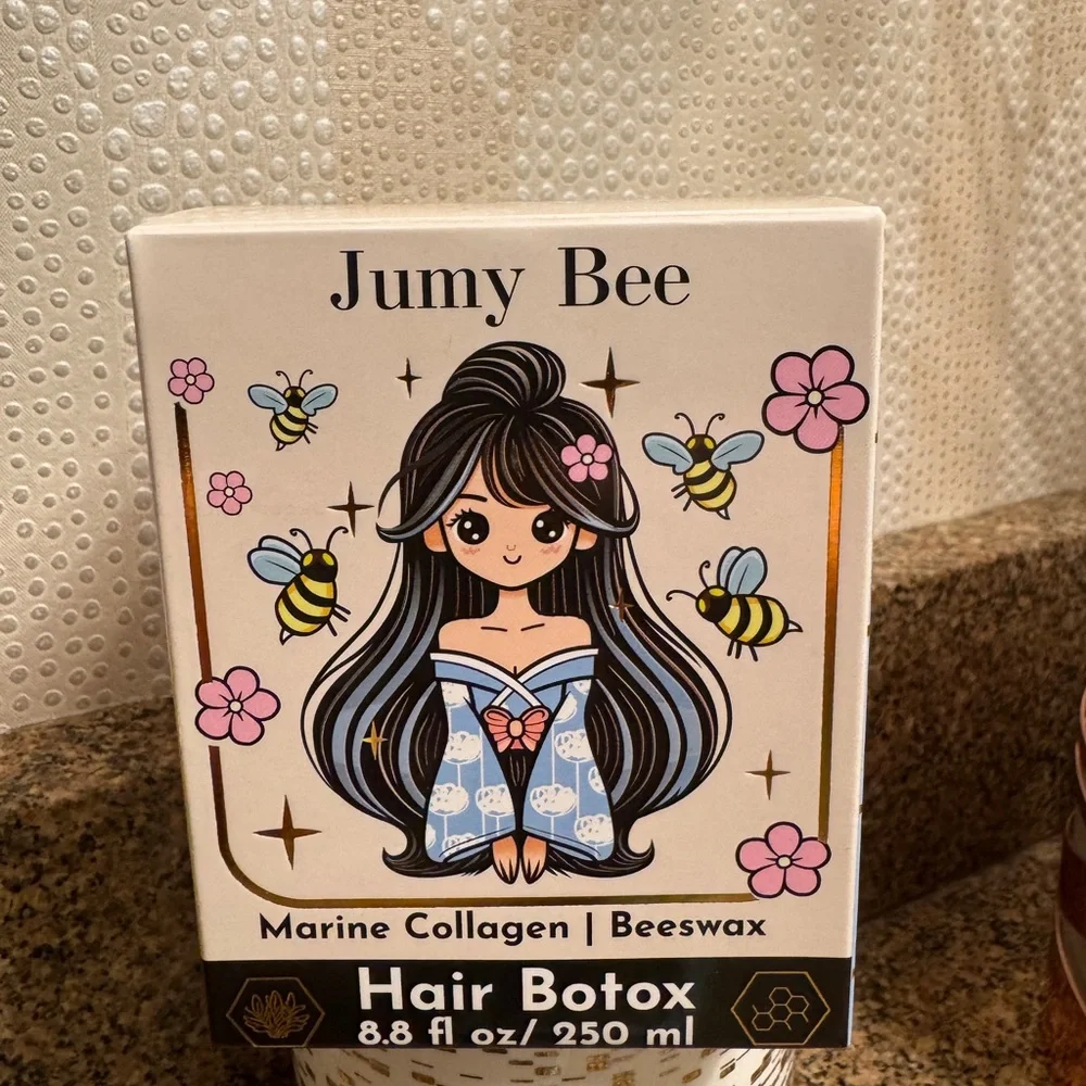 Hair Botox with Marine Collagen and Beeswax‎ - Black